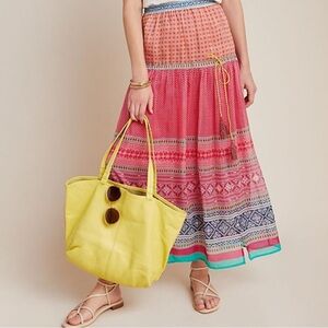 **NWOT** Anthropologie Tanvi Kedia Dayton Tiered Maxi Skirt